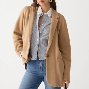 J. Crew Cecile Relaxed Sweater Blazer Small